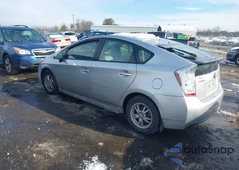 2011 Toyota Prius Two from USA, damaged, VIN JTDKN3DU6B1424515